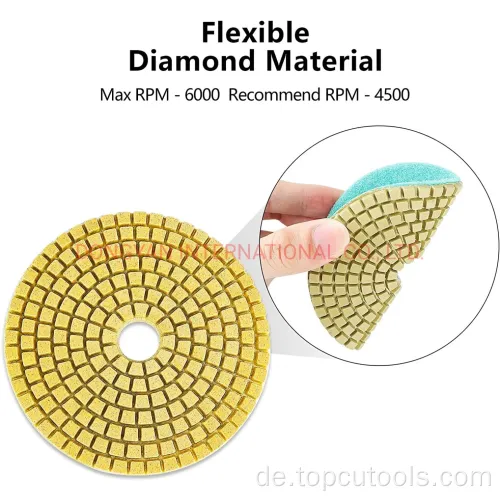 4 &quot;Diamond Polishing Pads